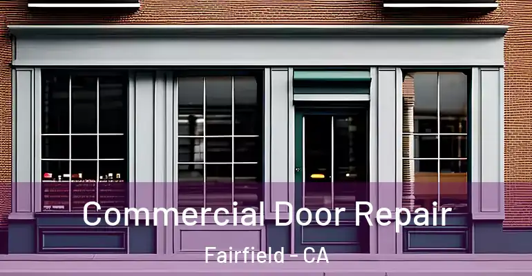  Commercial Door Repair Fairfield - CA
