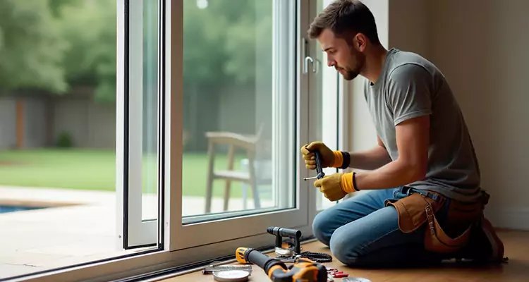 Squeaky Sliding Patio Doors in Fairfield, CA