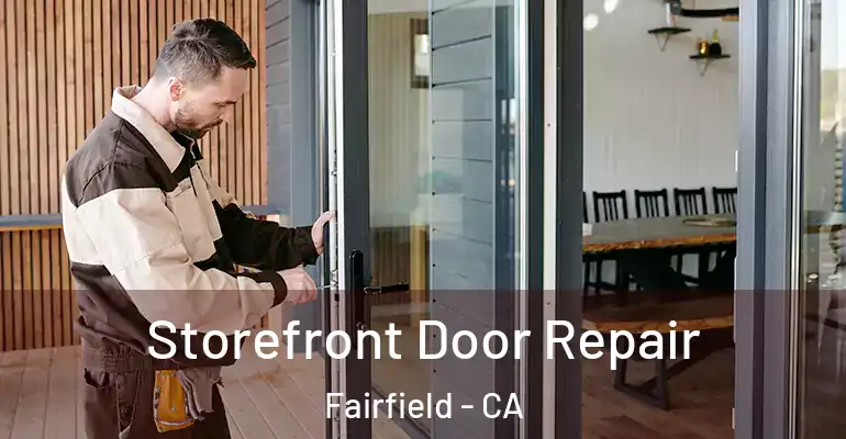  Storefront Door Repair Fairfield - CA